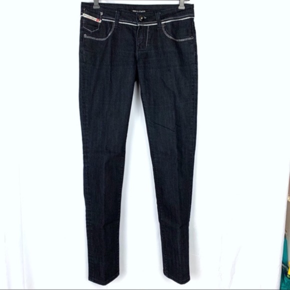 Bisou Deve Jeans women's dark wash skinny jean, 27 - Picture 2 of 8